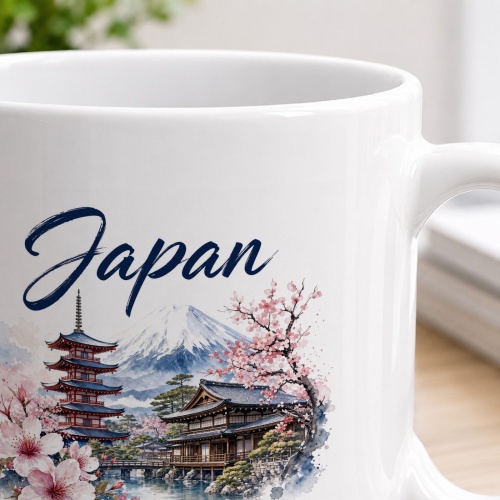 Tasse »Japan – Tradition. Sakura. Moderne.«