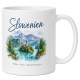 Tasse »Slowenien Alpen, Seen. Natürlichkeit.«