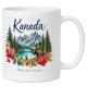 Tasse »Kanada Wildnis. Seen. Freiheit.«