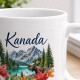 Tasse »Kanada Wildnis. Seen. Freiheit.«