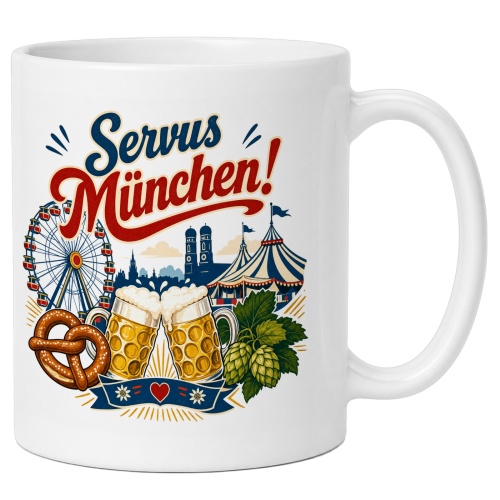 Tasse »Servus München!«