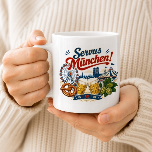 Tasse »Servus München!«