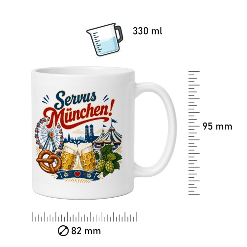 Tasse »Servus München!«