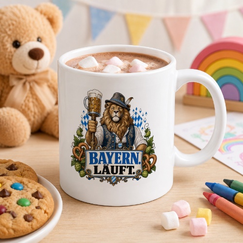 Tasse »Bayern. Läuft.«