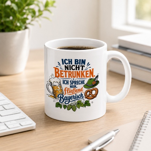 Tasse »Ich bin nicht betrunken.«