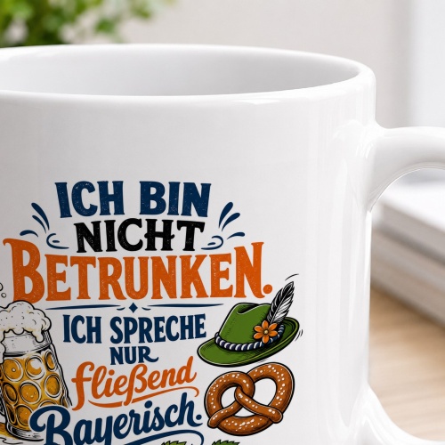 Tasse »Ich bin nicht betrunken.«