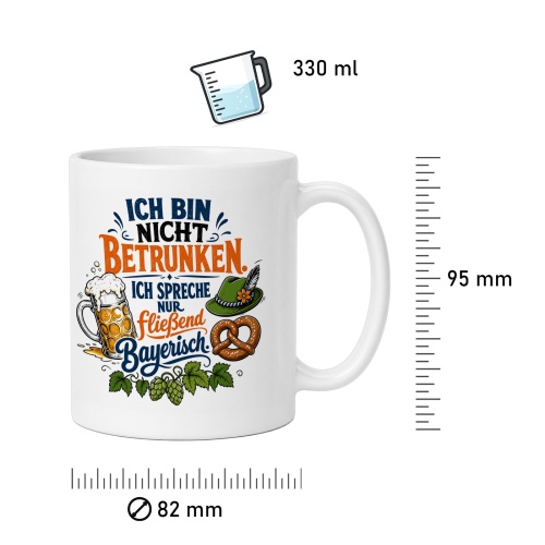 Tasse »Ich bin nicht betrunken.«
