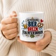 Tasse »Kulturprogramm: Bier. Brezn. Fehlentscheidungen.«