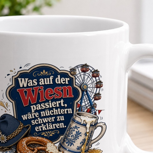 Tasse »Was auf der Wiesn passiert«