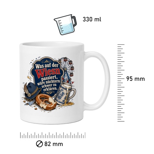 Tasse »Was auf der Wiesn passiert«