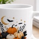 Tasse mit Halloween-Kürbismotiv