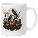 Tasse mit Rabenmotiv