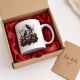 Tasse mit Rabenmotiv