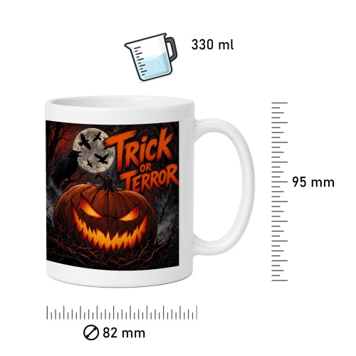Tasse »Trick or Terror«