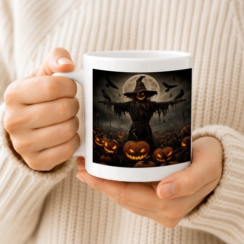 Tasse mit Halloweenmotiv