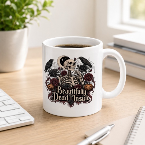 Tasse »Beautifully Dead Inside«