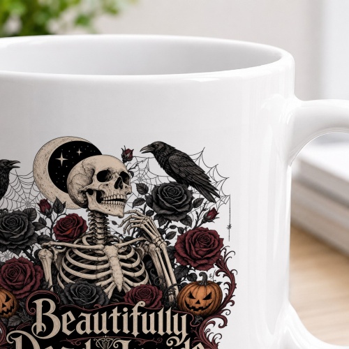 Tasse »Beautifully Dead Inside«