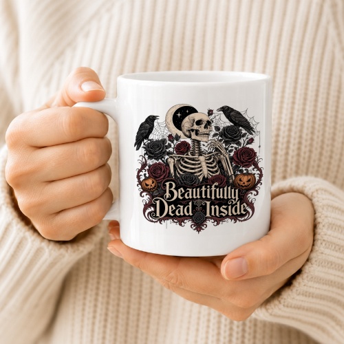 Tasse »Beautifully Dead Inside«