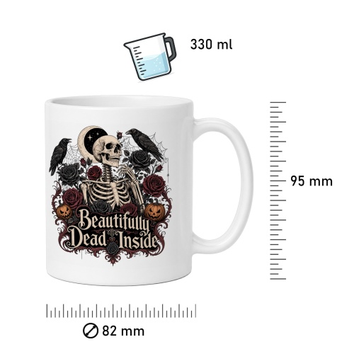 Tasse »Beautifully Dead Inside«