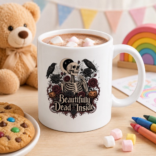 Tasse »Beautifully Dead Inside«