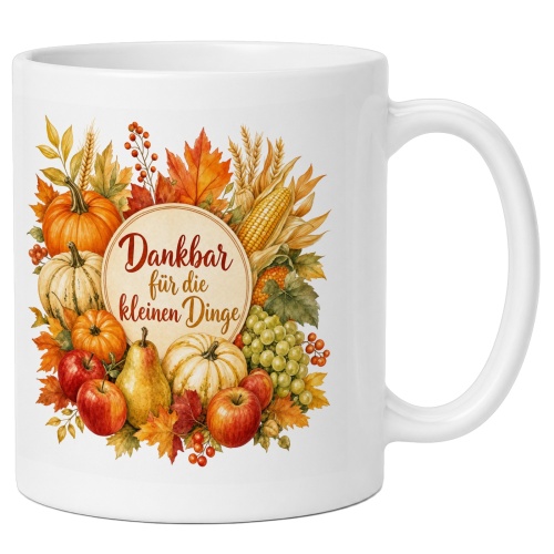 Tasse »Dankbar für die kleinen Dinge«