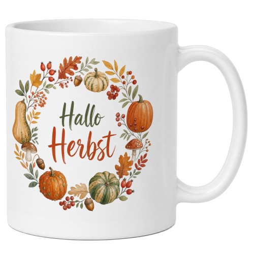 Tasse »Hallo Herbst«