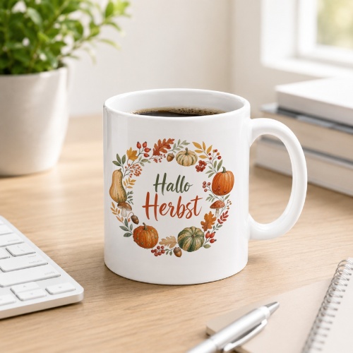 Tasse »Hallo Herbst«