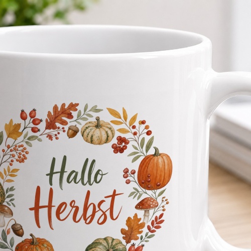 Tasse »Hallo Herbst«