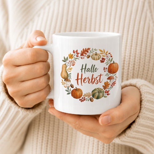 Tasse »Hallo Herbst«