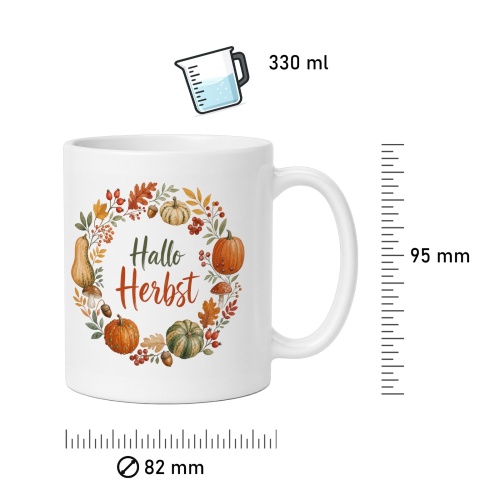 Tasse »Hallo Herbst«