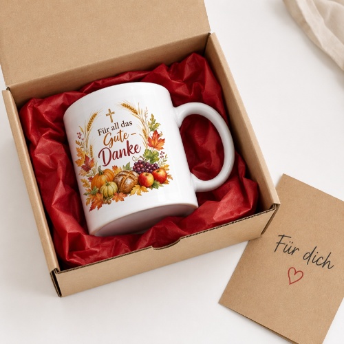 Tasse »Für all das Gute – Danke«