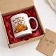 Tasse »Dankbar. Satt. Herbstbereit.«