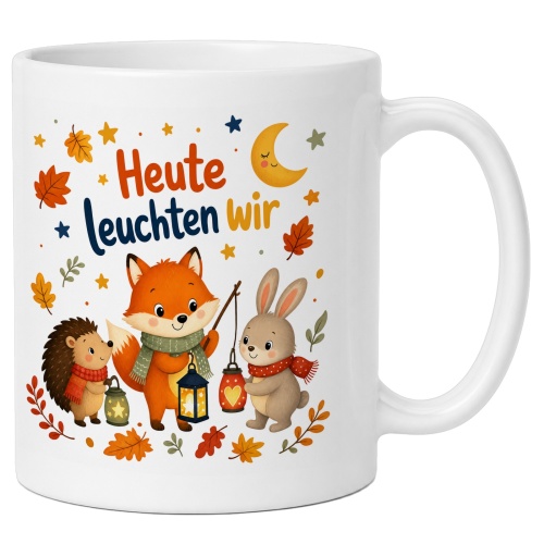 Tasse »Heute leuchten wir«