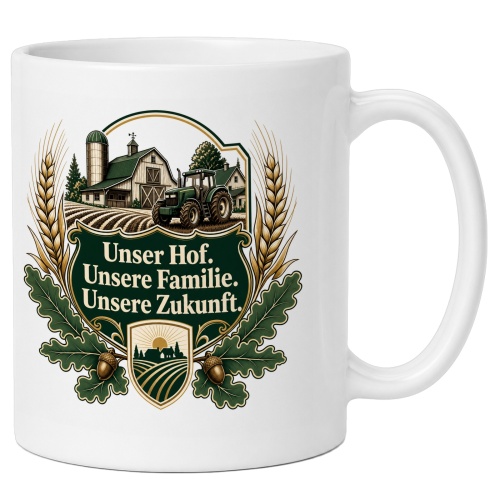 Tasse »Unser Hof. Unsere Familie. Unsere...