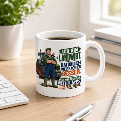 Tasse »Ich bin Landwirt.«
