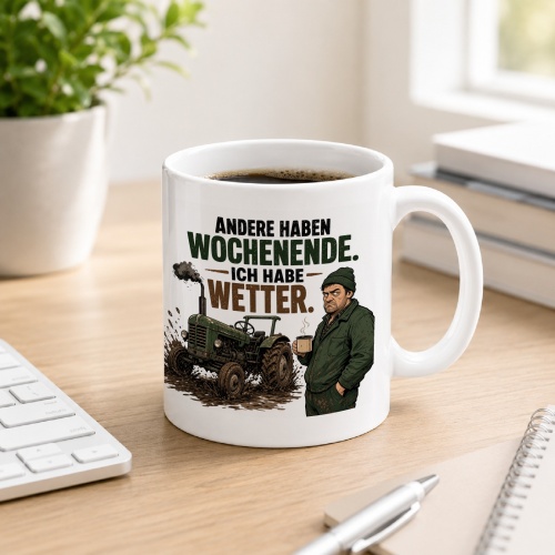 Tasse »Andere haben Wochenenden. Ich habe...
