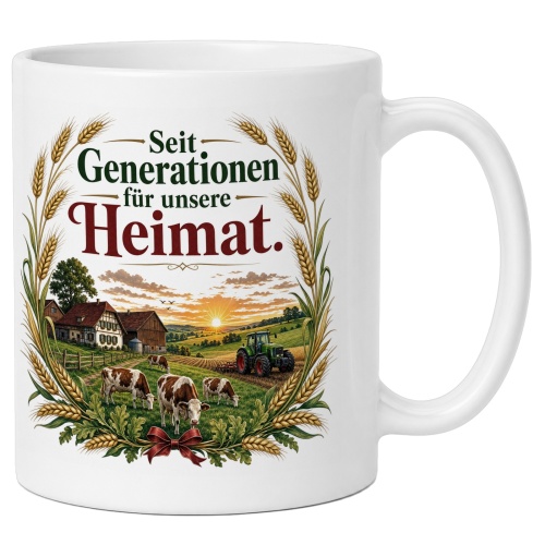 Tasse »Seit Generationen für unsere...