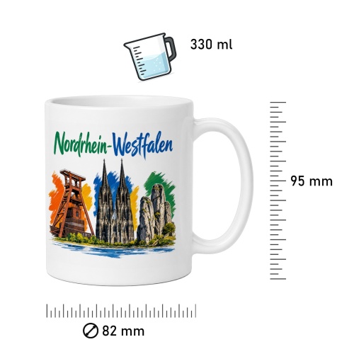 Tasse »Nordrhein-Westfalen«