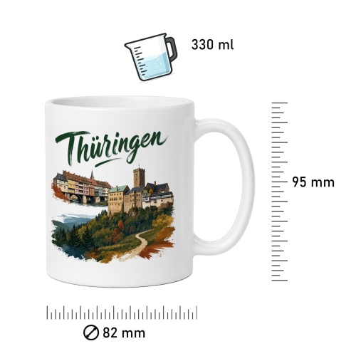 Tasse »Thüringen«