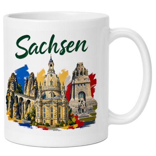 Tasse »Sachsen«