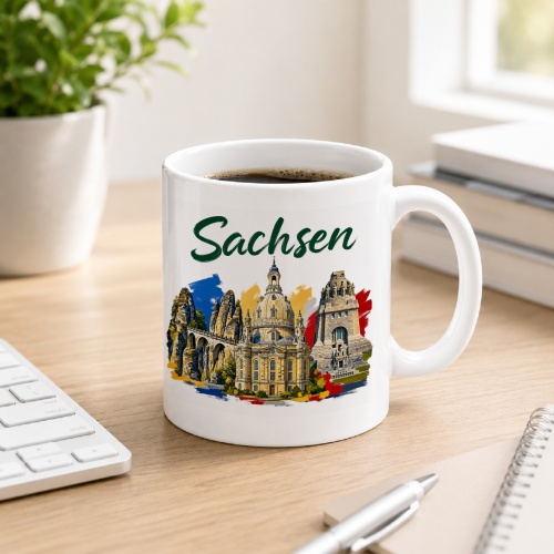 Tasse »Sachsen«
