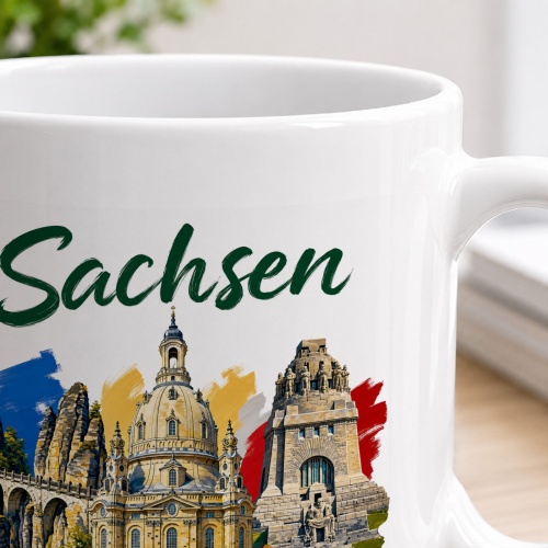 Tasse »Sachsen«