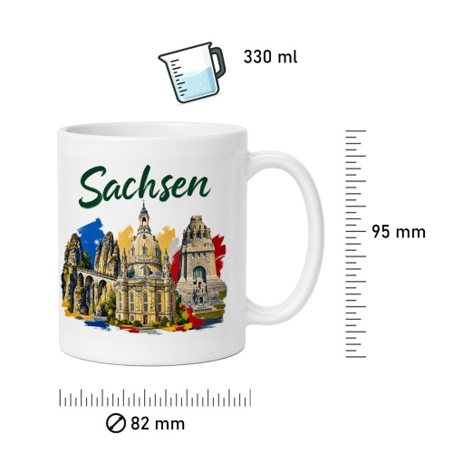 Tasse »Sachsen«