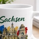 Tasse »Sachsen«