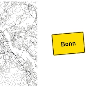 Tasse "Map Bonn"