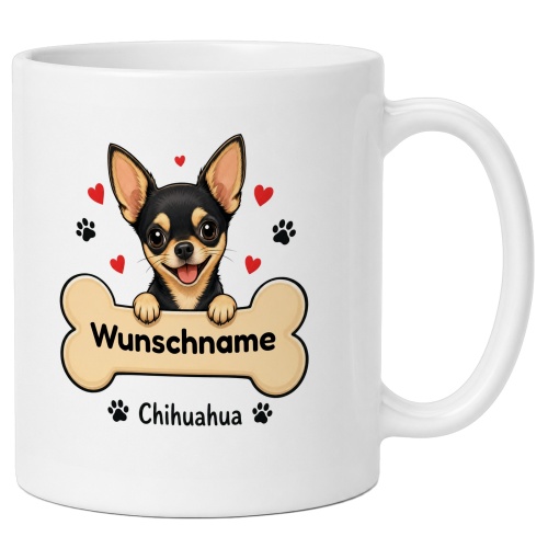 personalisierte Tasse »Chihuahua«