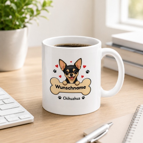 personalisierte Tasse »Chihuahua«