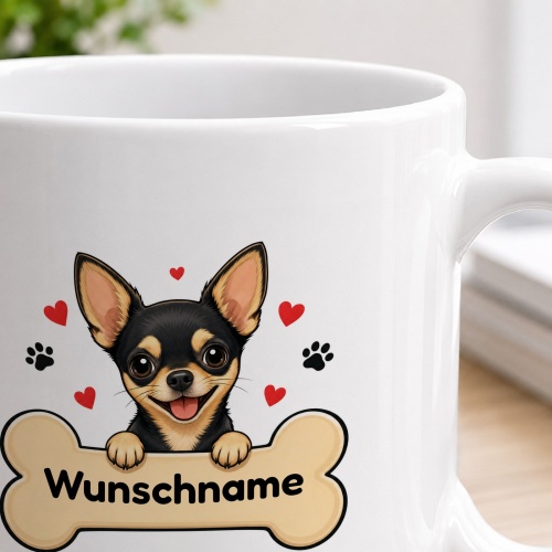 personalisierte Tasse »Chihuahua«