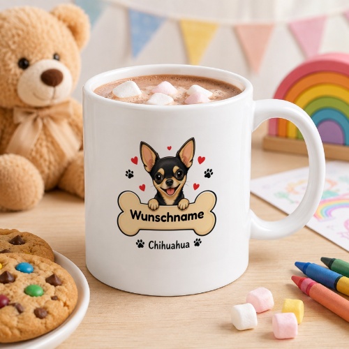 personalisierte Tasse »Chihuahua«