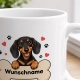 personalisierte Tasse »Dackel«
